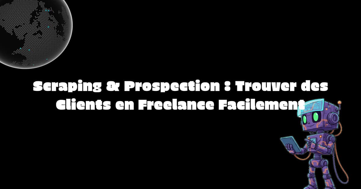 Scraping & Prospection : Trouver des Clients en Freelance Facilement