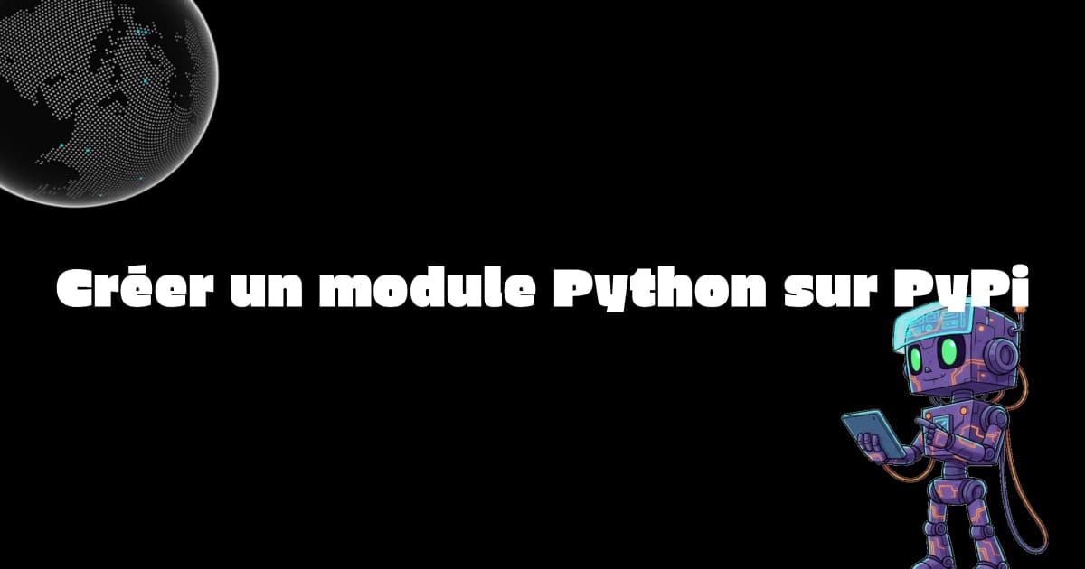 Créer un module Python sur PyPi